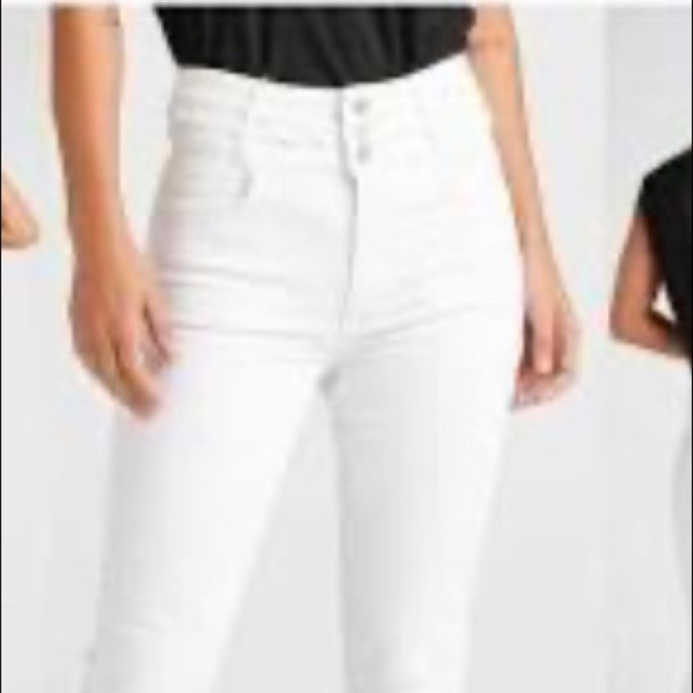 High Rise Ankle Skinny Jeans by Hudson